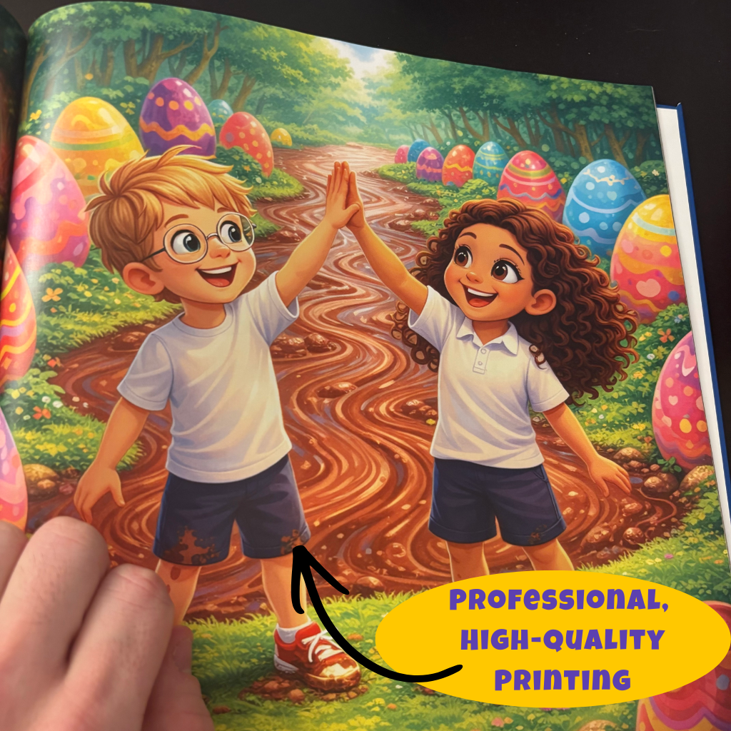 Easter book photoshoot