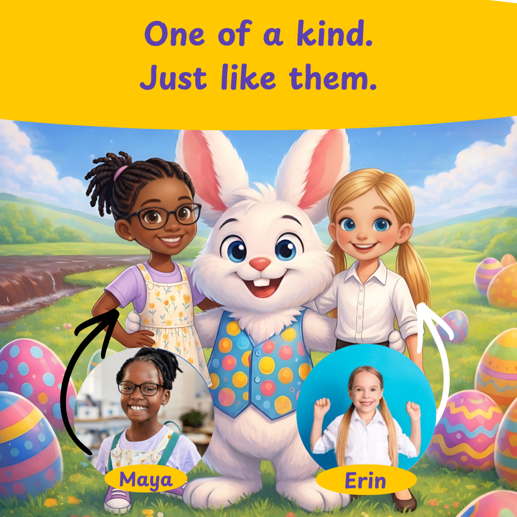 Easter book photoshoot